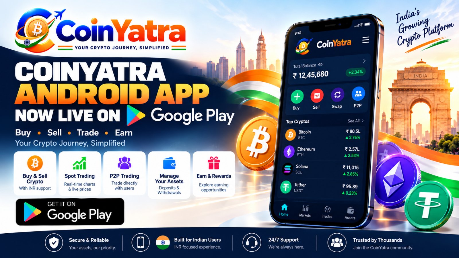 COINYATRA ANDROID APP
