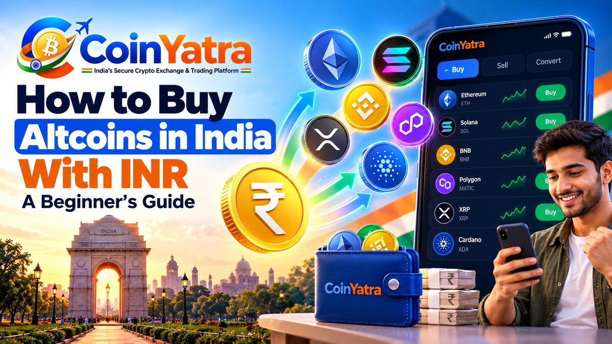 How to Buy Altcoins in India With INR: A Beginner's Guide