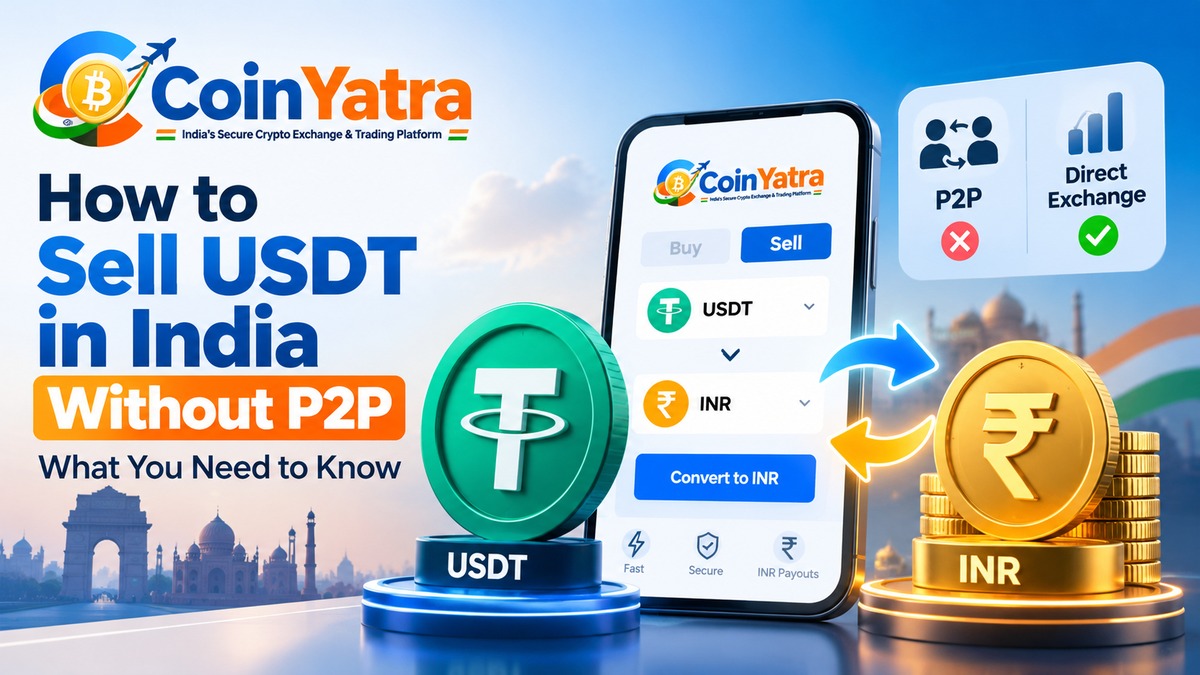 how to sell usdt in india without p2p