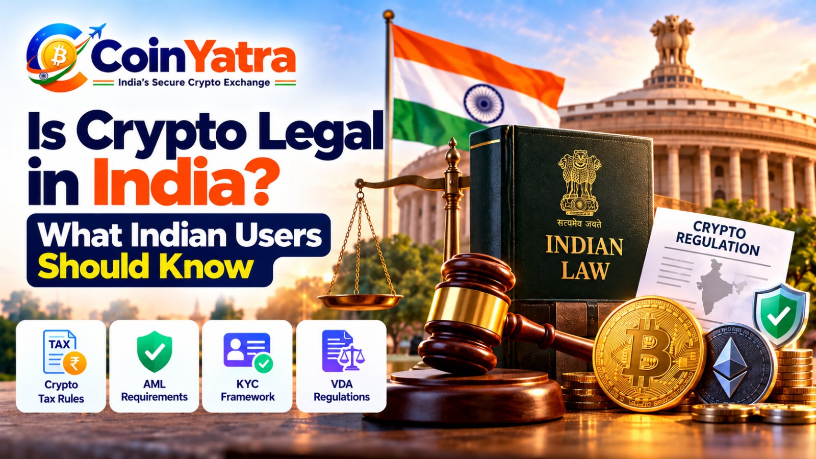 is crypto legal in india