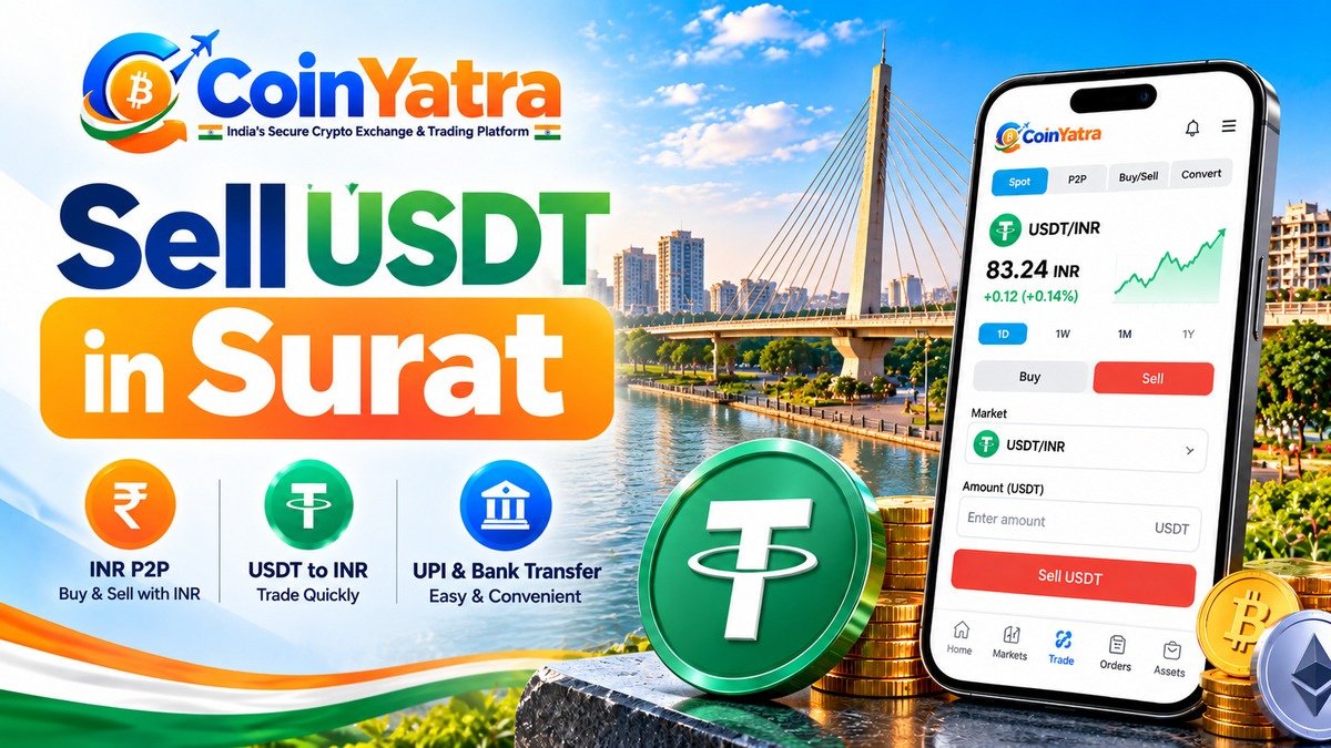 Sell USDT in Surat